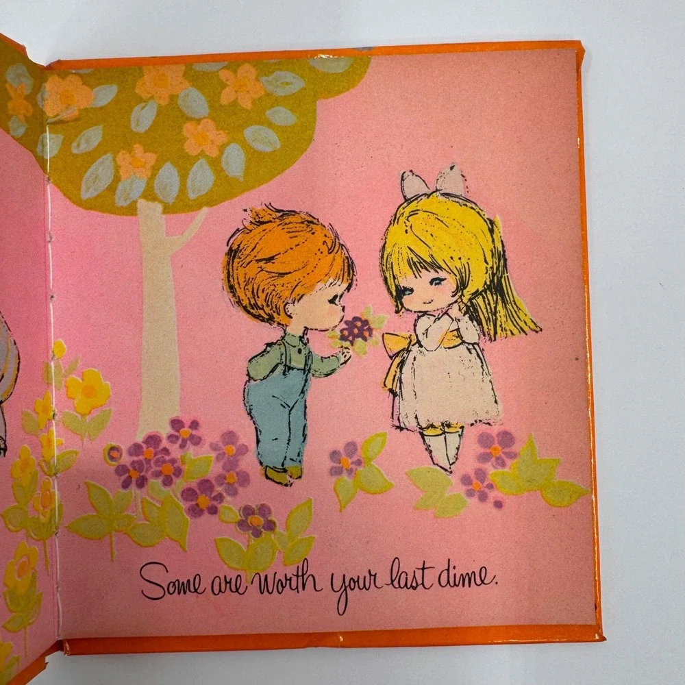 Vintage Friends Are Like Flowers Sunbeam 1968 Library Book Maria Paoletti Art - Picture 13 of 16